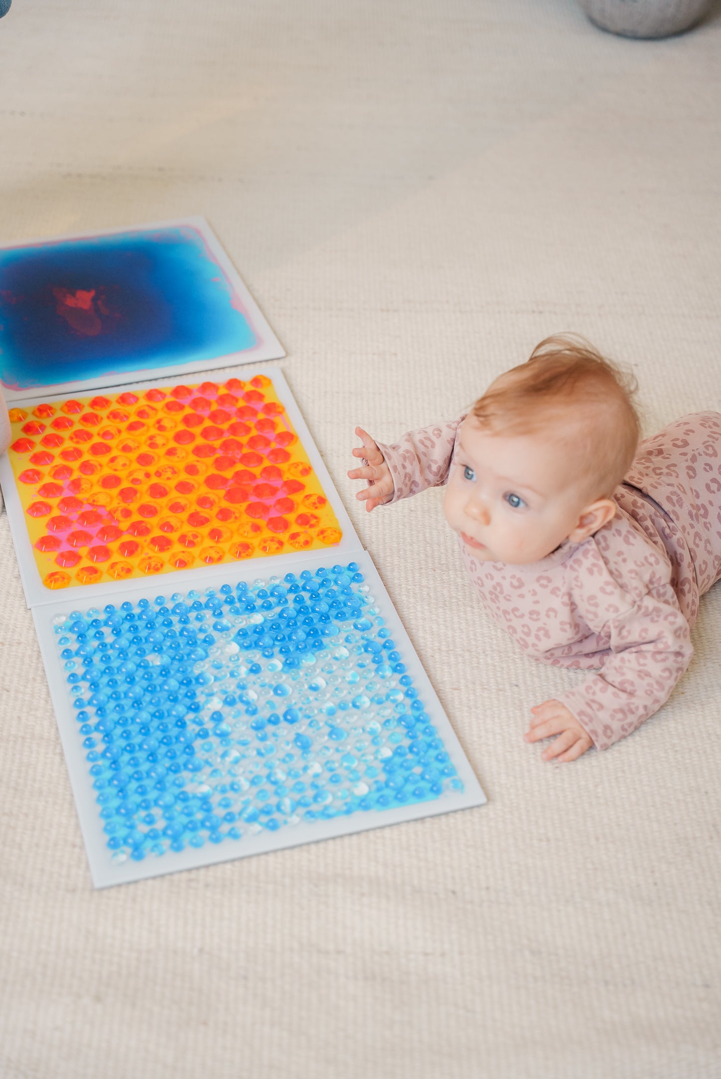 Sansemåtte med tekstur